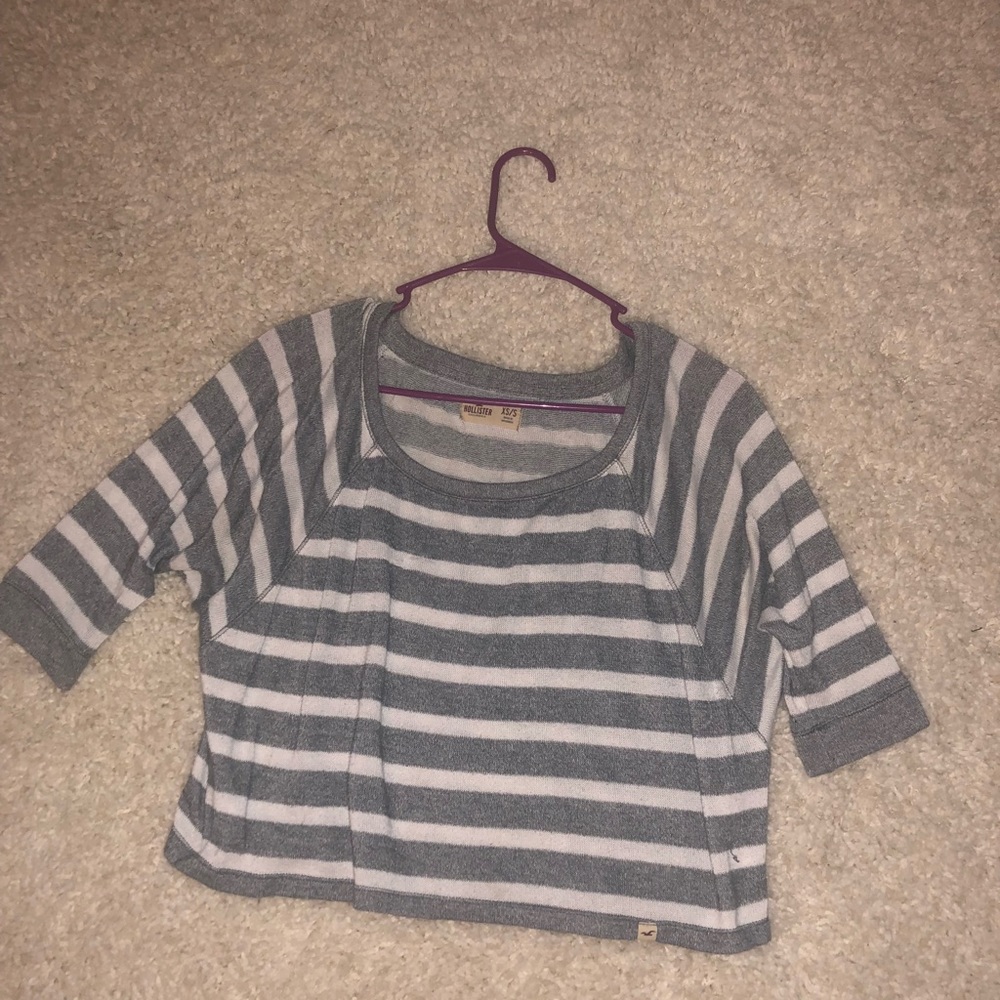 Hollister crop sweater